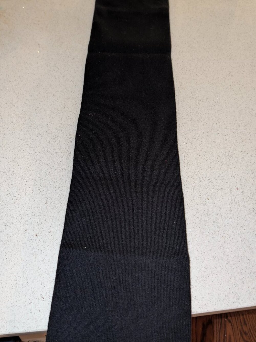 Unbranded Dark Blue 46" x 7" Wool Scarf